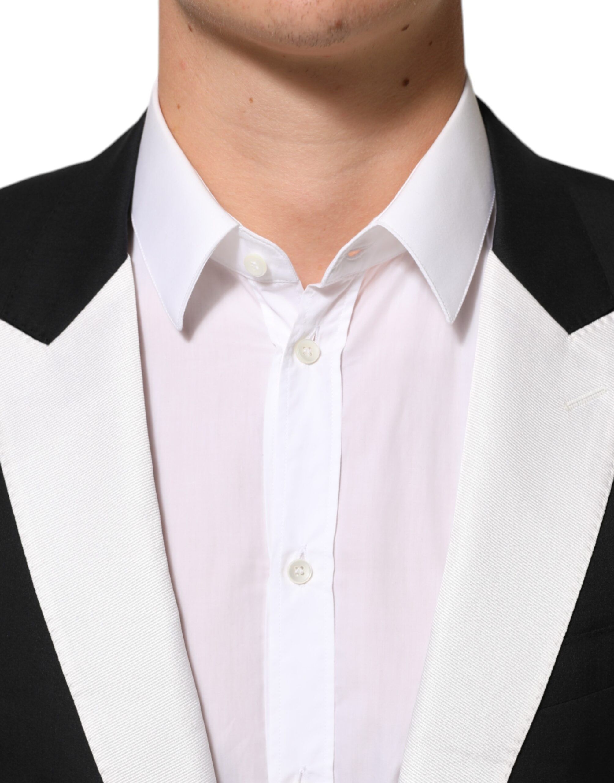 Black White MARTINI 1 Button Men Suit Women's Blazer - Dolce & Gabbana - Modalova