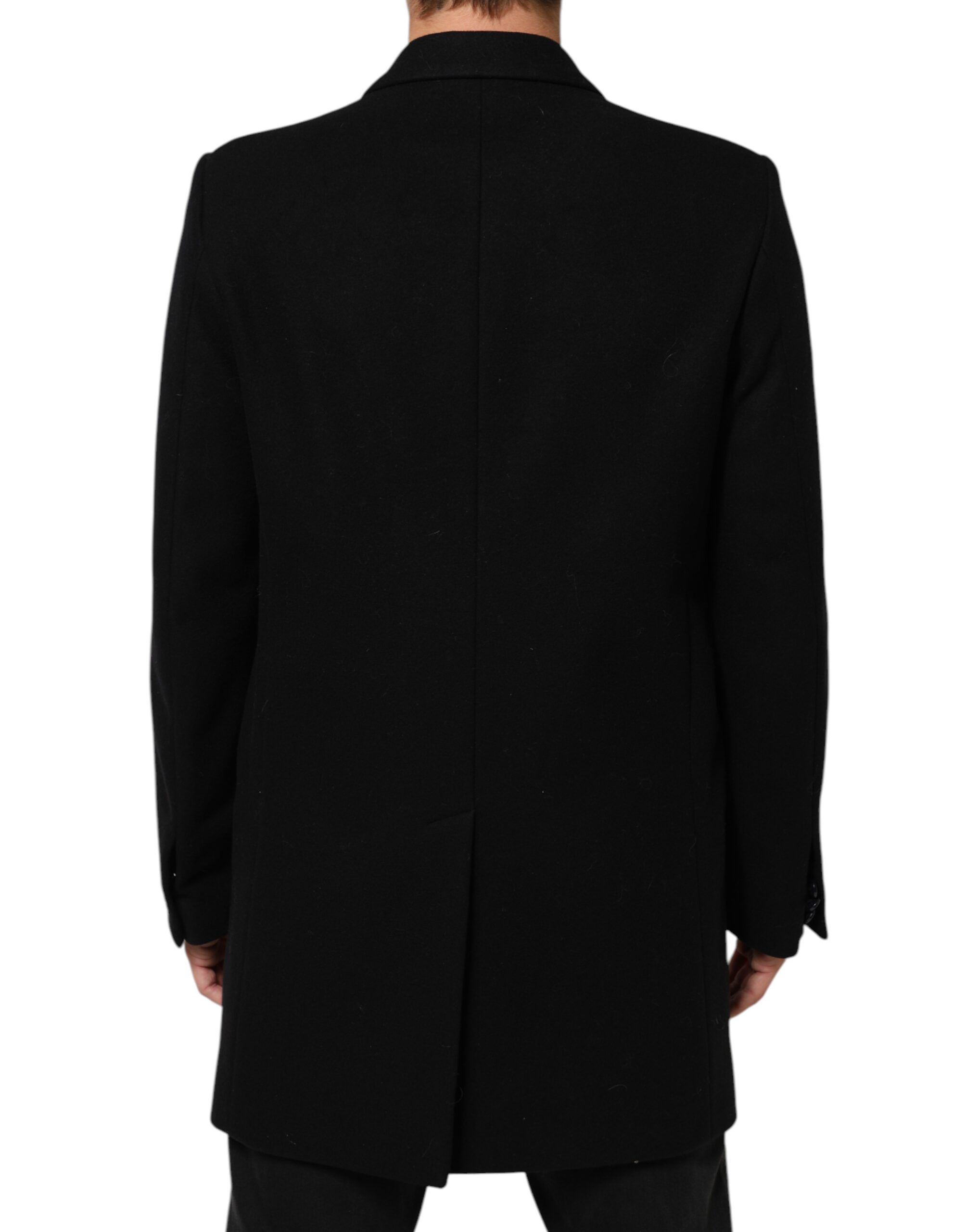 Wool Buttoned Men Trench Coat Men's Jacket (Pre-Owned) - Dolce & Gabbana - Modalova