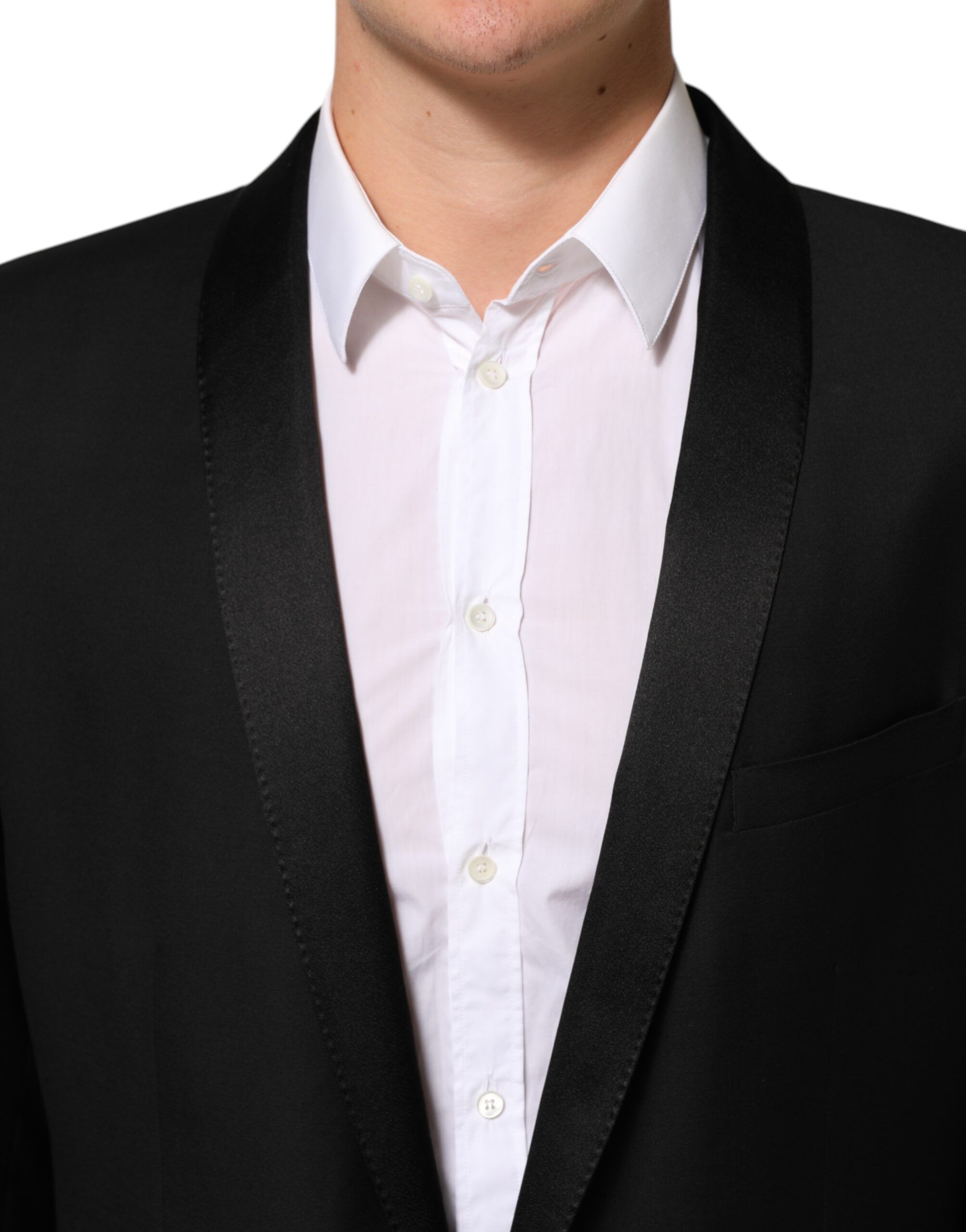 Wool GOLD 1 Button Men Suit Men's Blazer - Dolce & Gabbana - Modalova