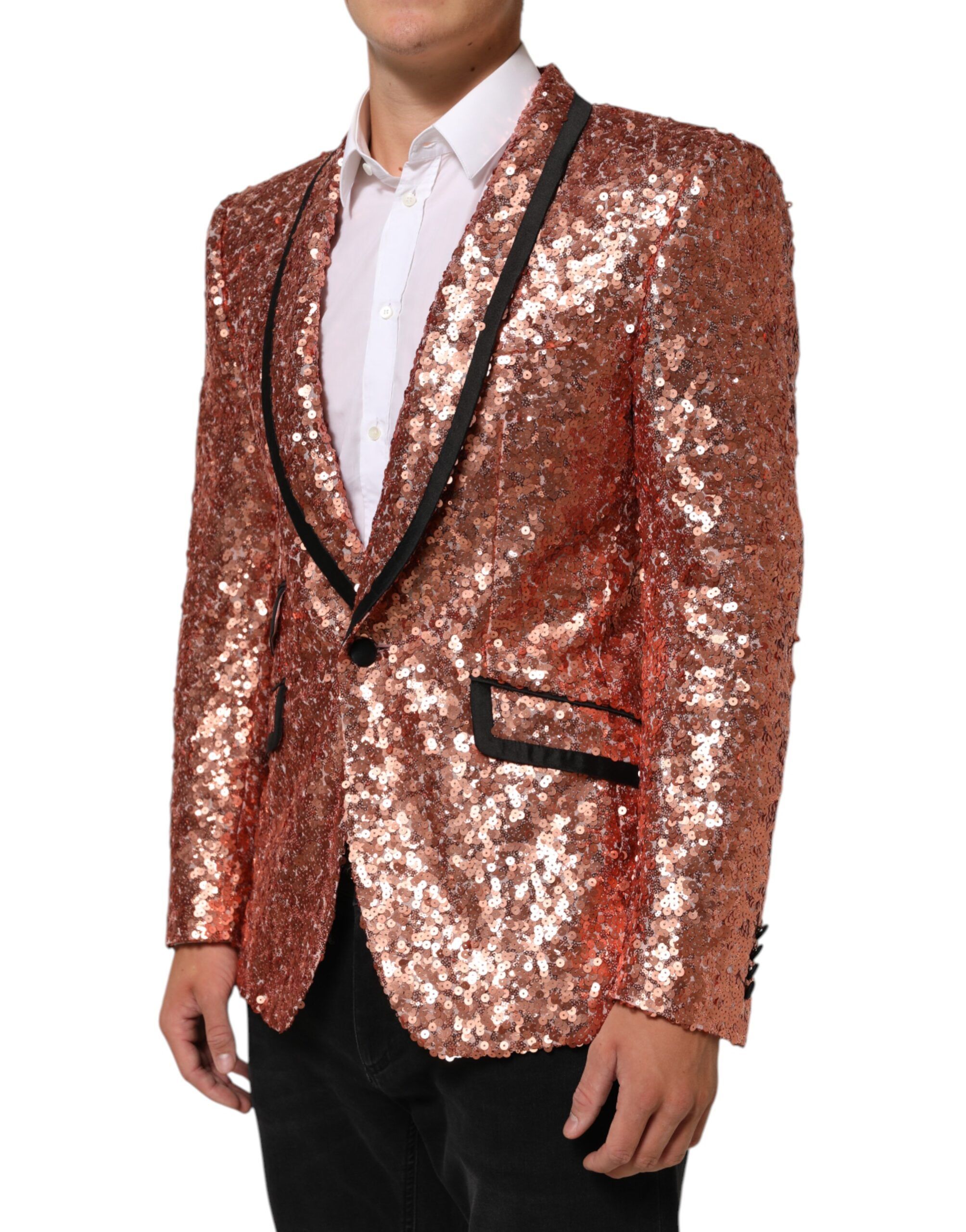 Sequin SICILIA 1 Button Men Suit Men's Blazer - Dolce & Gabbana - Modalova