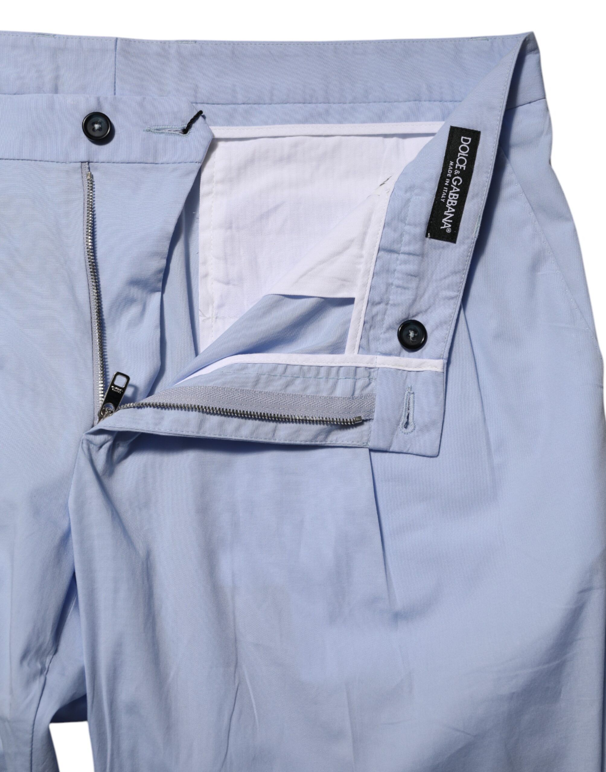 Cotton Stretch Tapered Men Trouser Men's Pants (Pre-Owned) - Dolce & Gabbana - Modalova