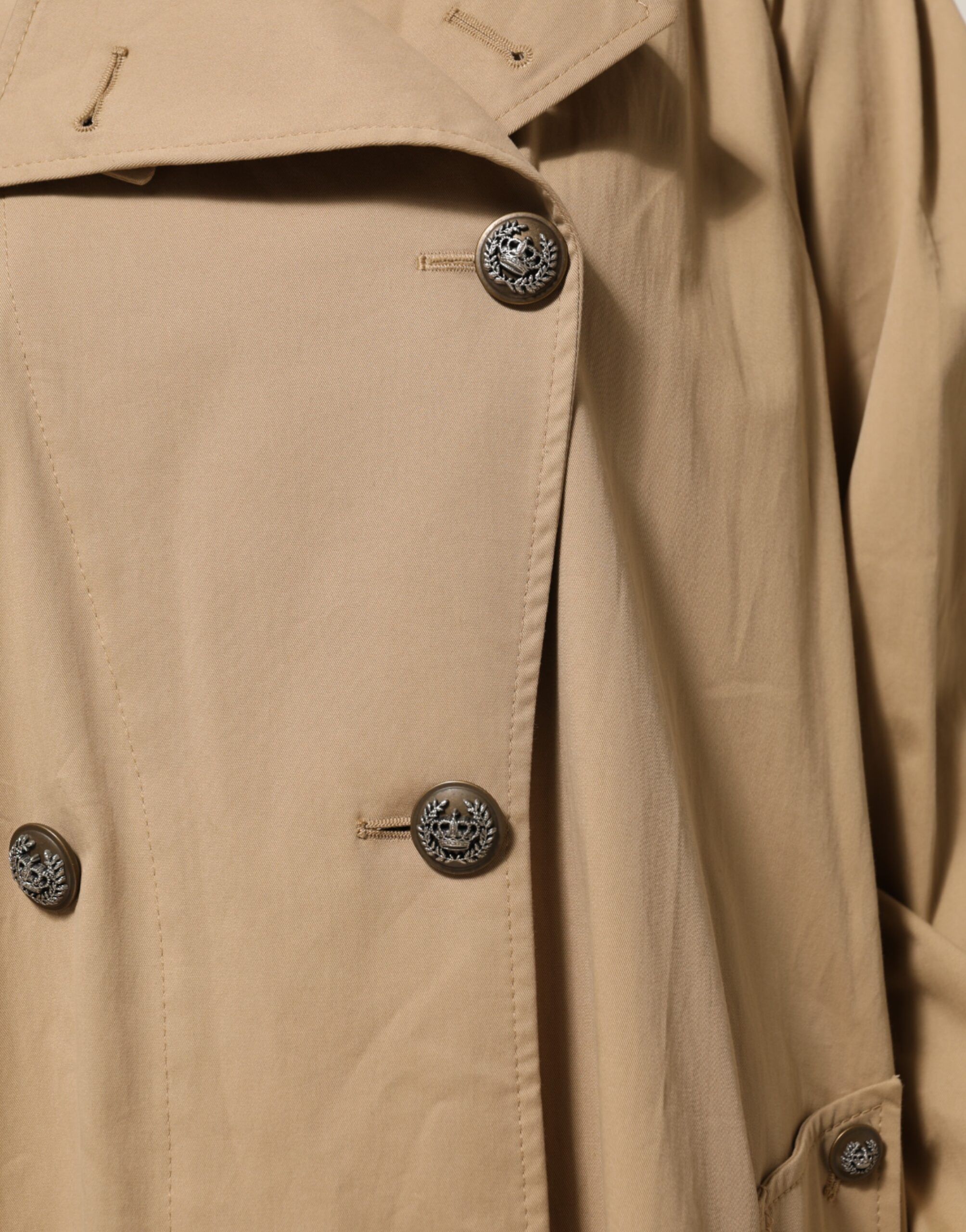 Double Breasted Trench Coat Women's Jacket (Pre-Owned) - Dolce & Gabbana - Modalova