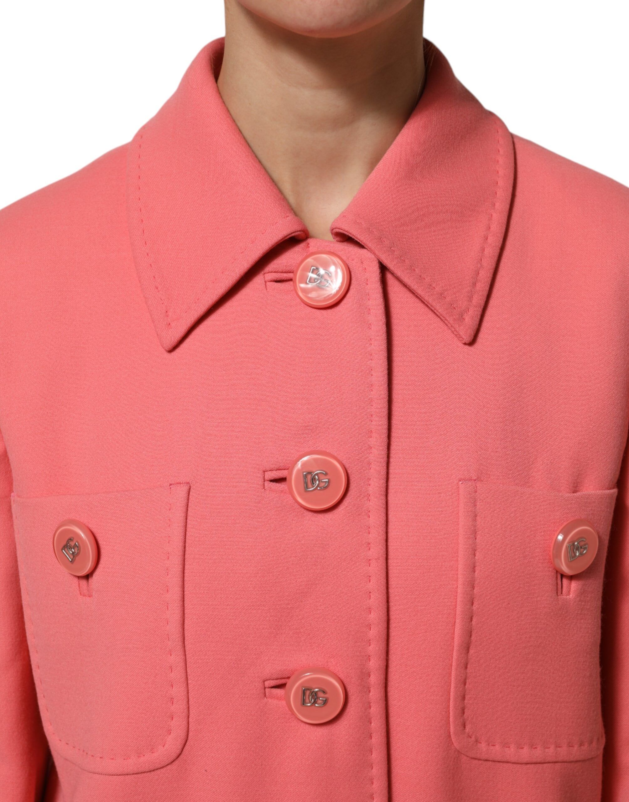 Buttoned Down Trench Coat Women's Jacket - Dolce & Gabbana - Modalova