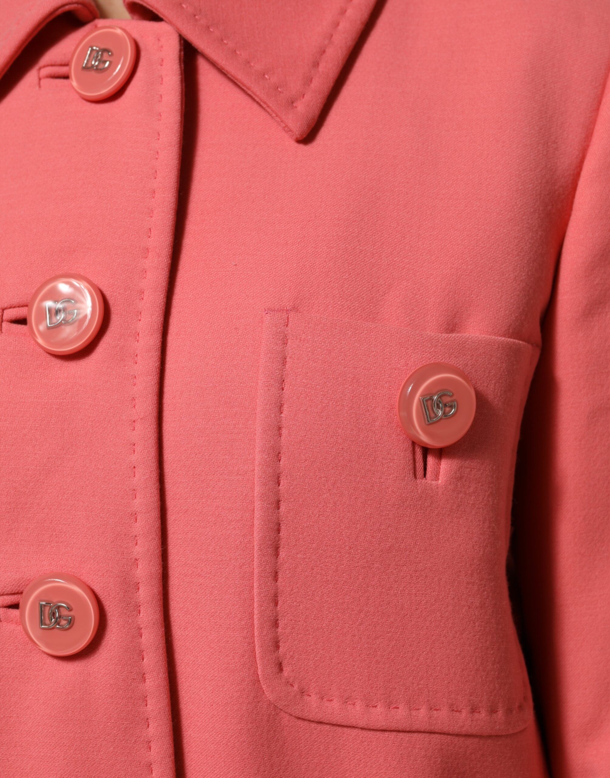 Buttoned Down Trench Coat Women's Jacket - Dolce & Gabbana - Modalova