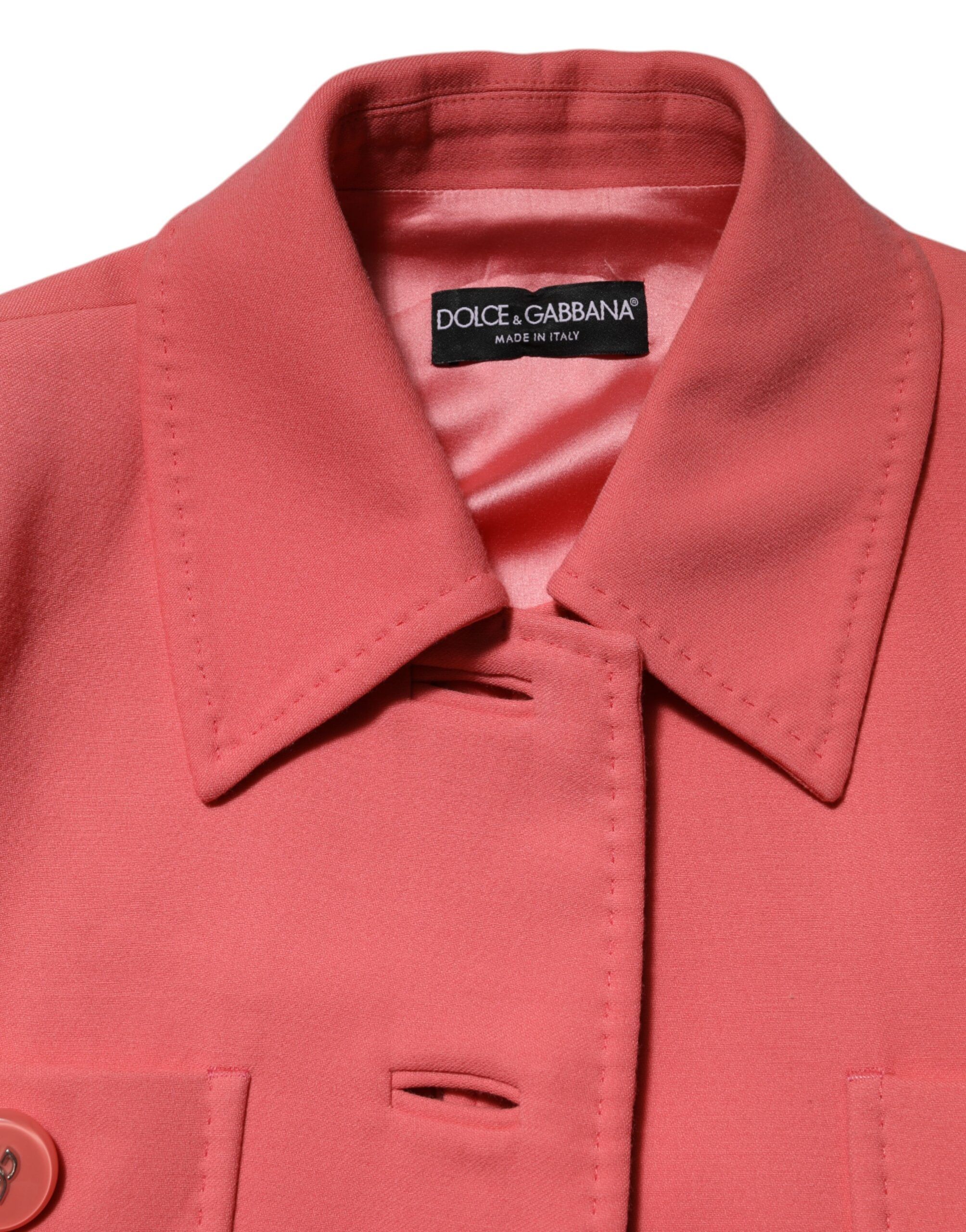 Buttoned Down Trench Coat Women's Jacket - Dolce & Gabbana - Modalova