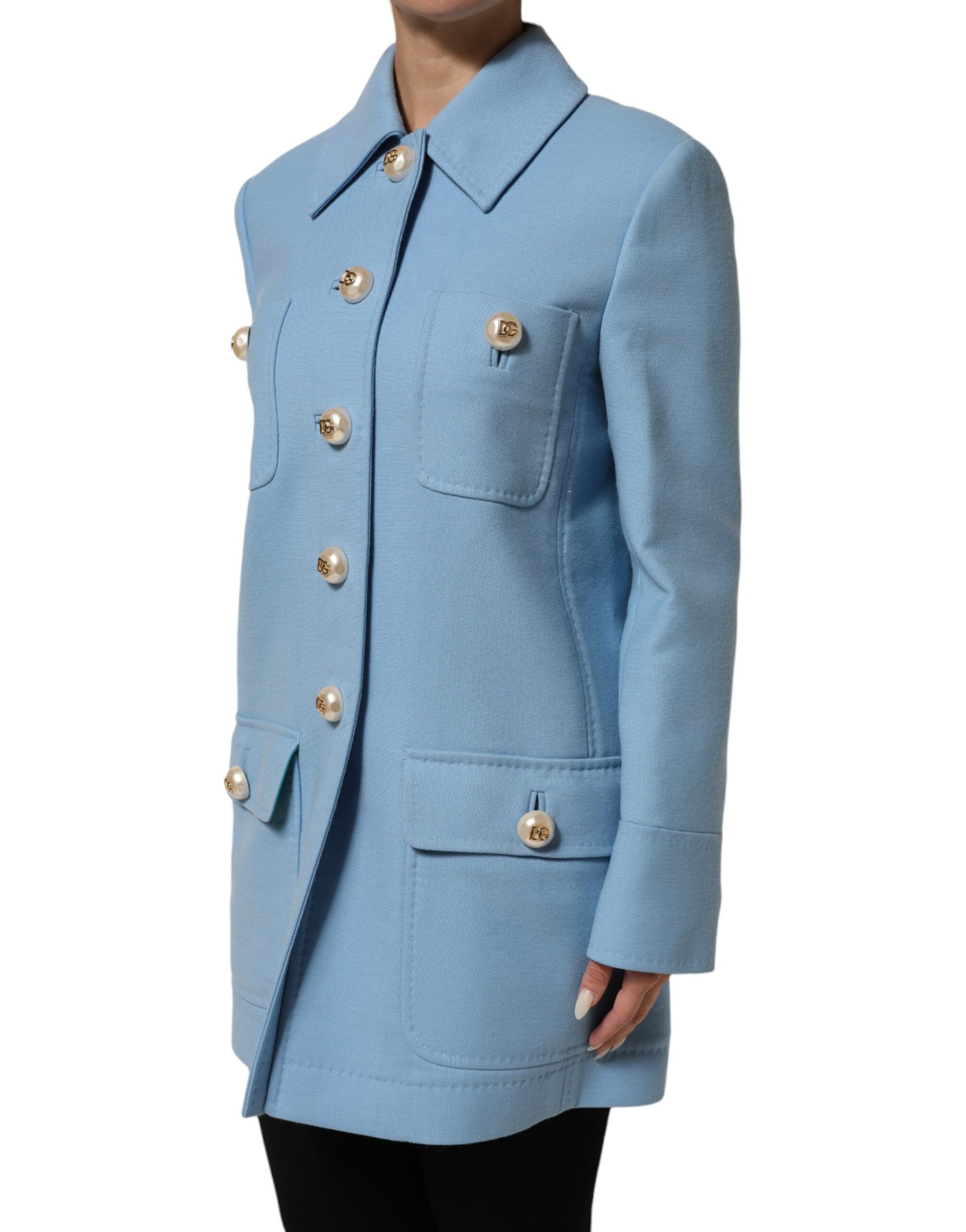 Buttoned Down Trench Coat Women's Jacket - Dolce & Gabbana - Modalova