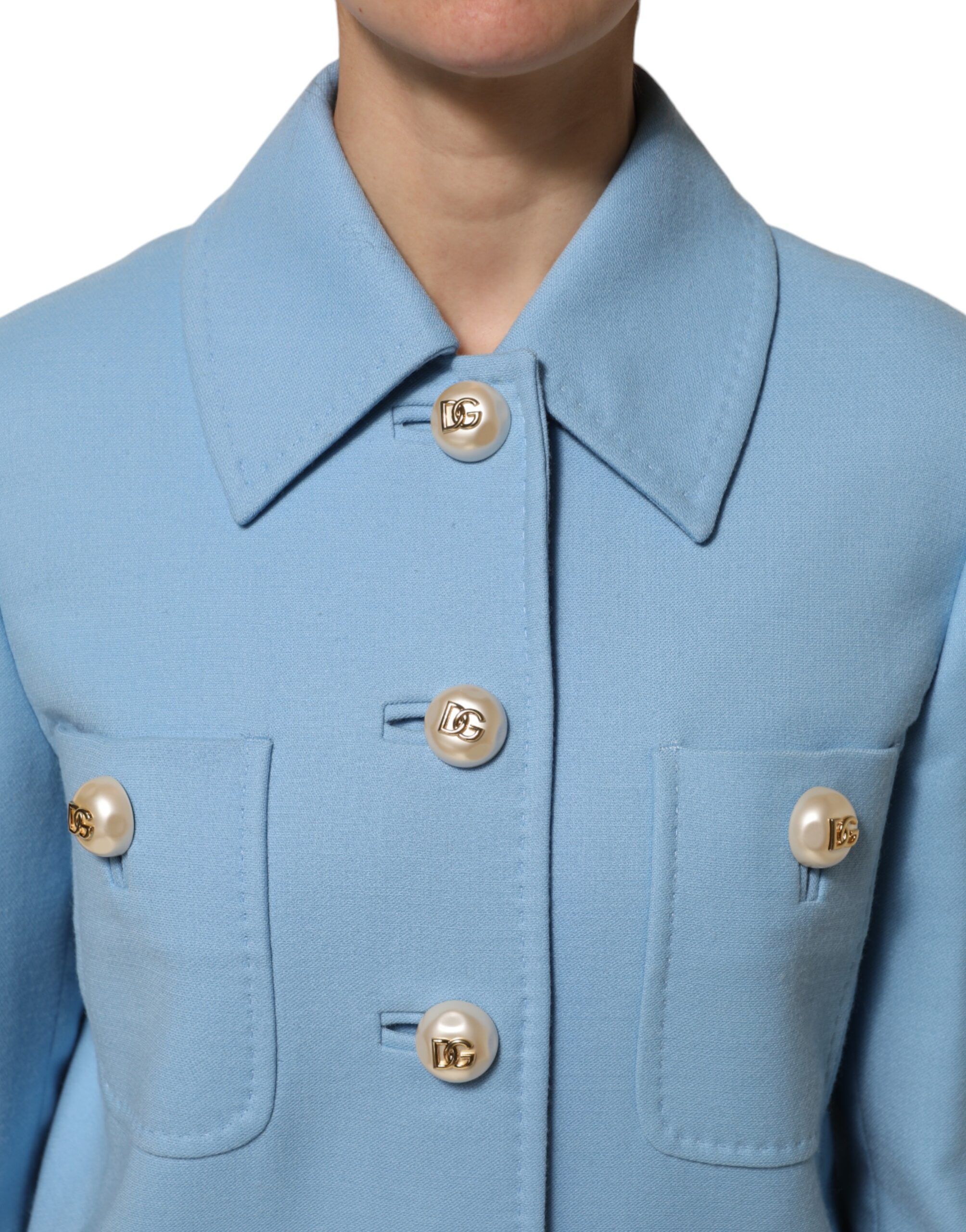 Buttoned Down Trench Coat Women's Jacket - Dolce & Gabbana - Modalova