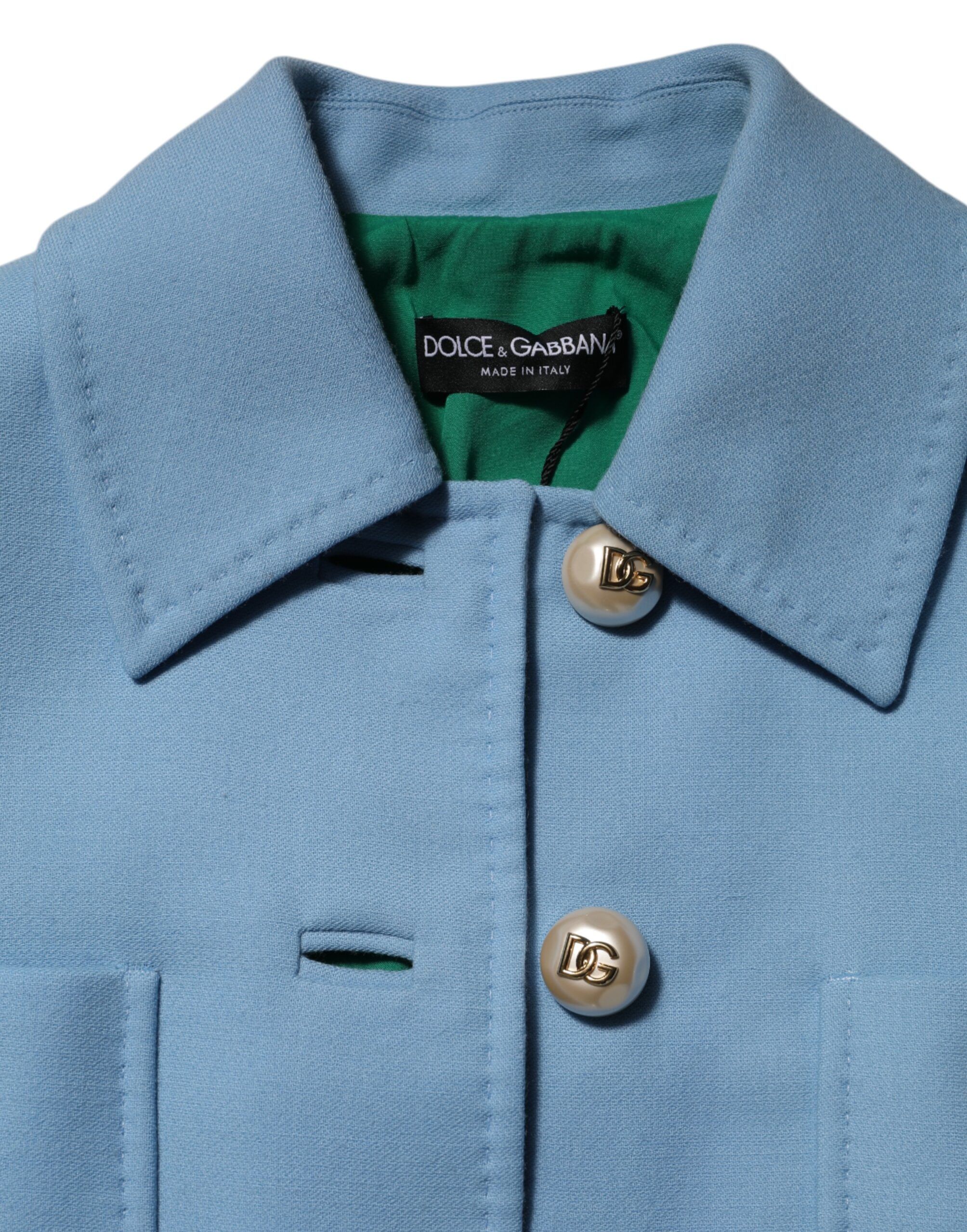Buttoned Down Trench Coat Women's Jacket - Dolce & Gabbana - Modalova