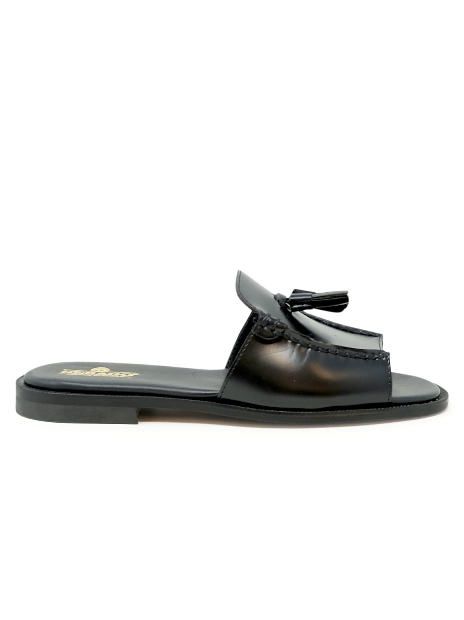 Sebago Will Black Leather Mules - Sebago - Modalova