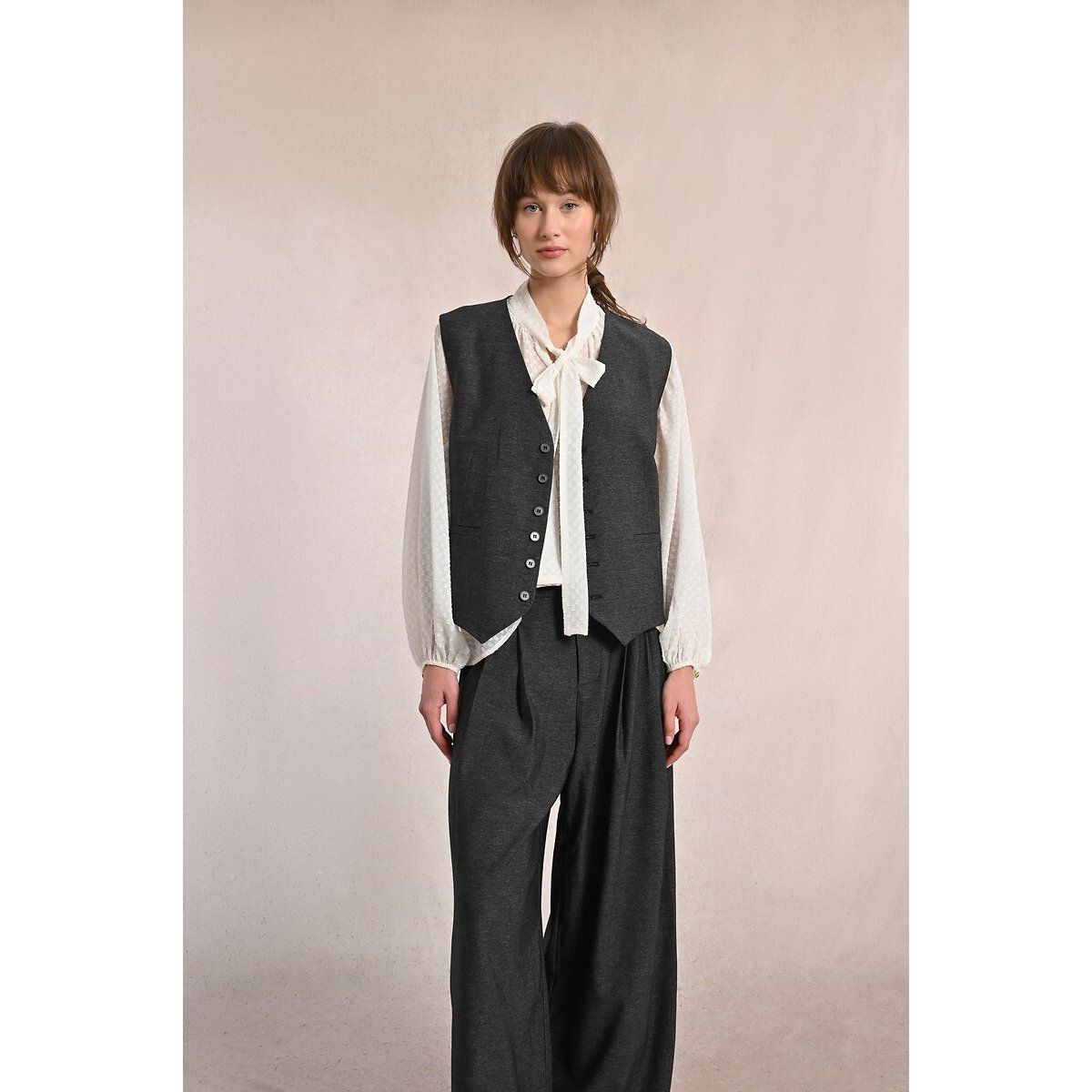 Straight Sleeveless Jacket - MOLLY BRACKEN - Modalova