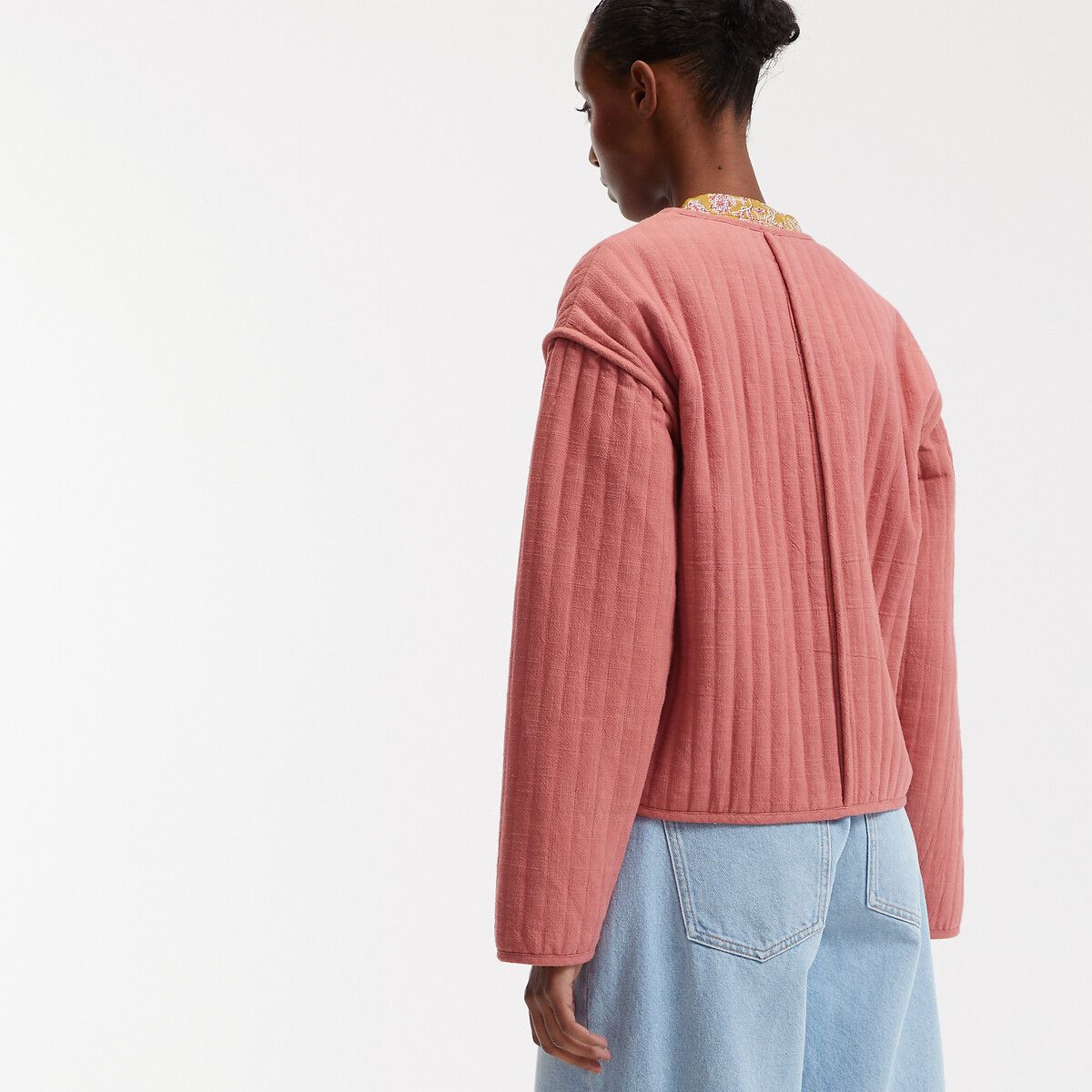Mid-Season Short Padded Jacket with Press-Studs - LA REDOUTE COLLECTIONS - Modalova