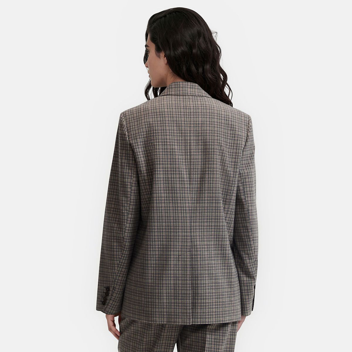 Checked Oversized Blazer - LA REDOUTE COLLECTIONS - Modalova