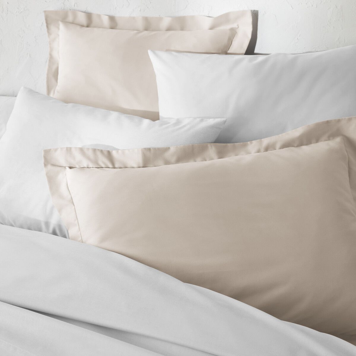 Scenario 32cm High Plain Polycotton Fitted Sheet - LA REDOUTE INTERIEURS - Modalova