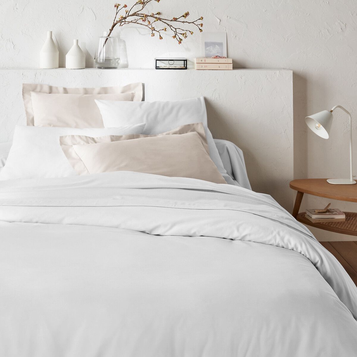Scenario 32cm High Plain Polycotton Fitted Sheet - LA REDOUTE INTERIEURS - Modalova
