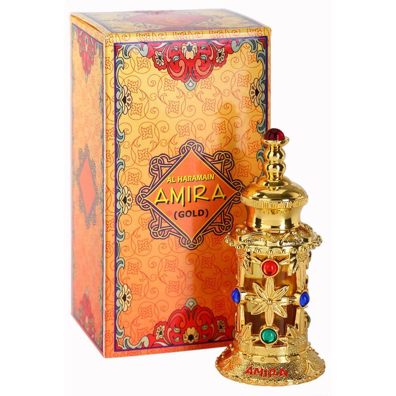 Amira Gold Eau de Parfum para mujer 12 ml - Al Haramain - Modalova