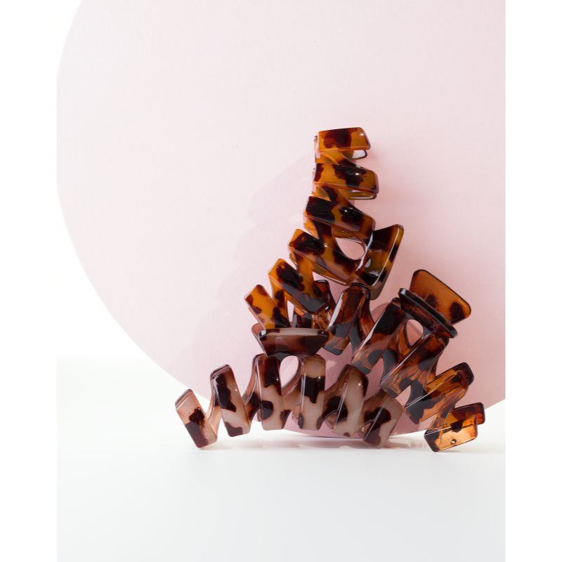 Tortoiseshell Claw Clips hair clips 3 pc - Brushworks - Modalova
