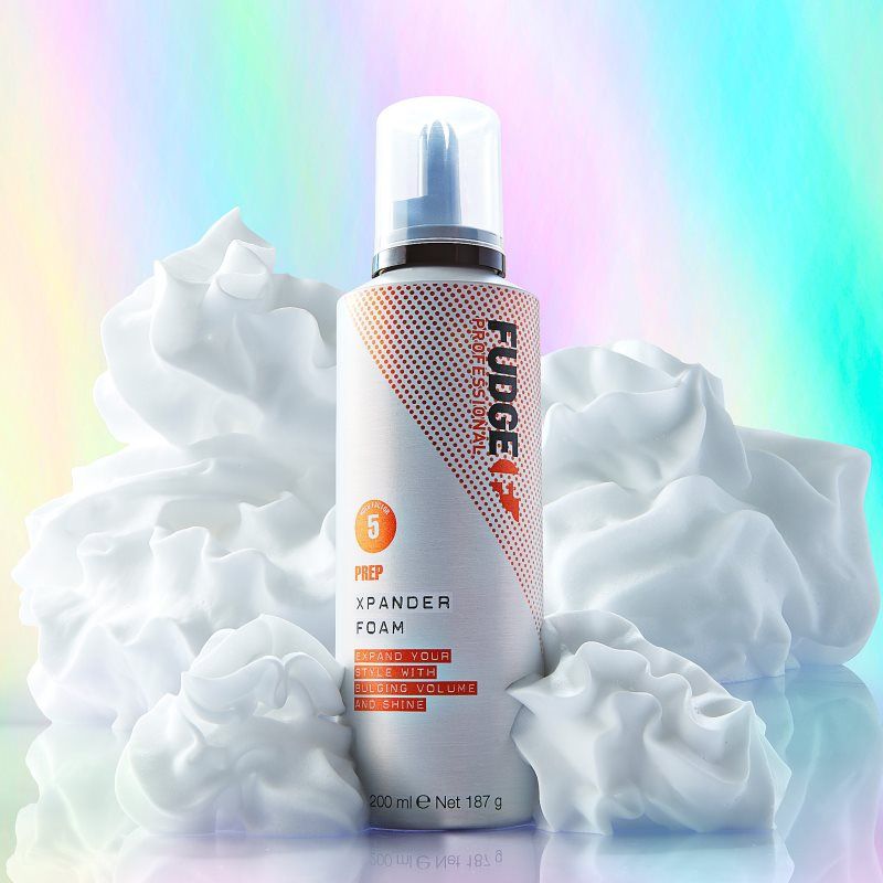 Prep Xpander Foam espuma fijadora styling para dar volumen y brillo 200 ml - Fudge - Modalova