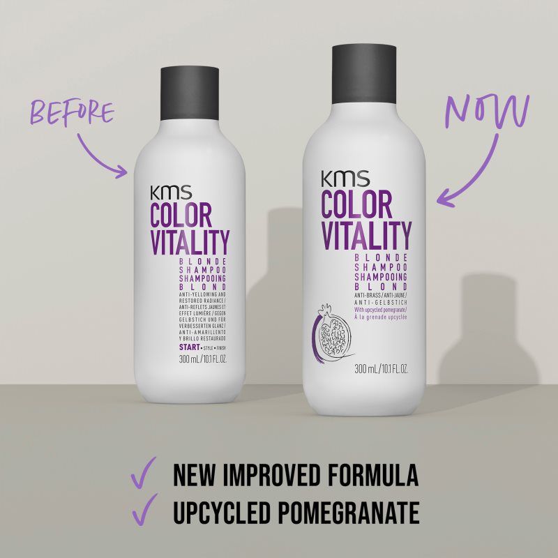 Color Vitality Blonde Shampoo champú para cabello rubio 300 ml - KMS - Modalova