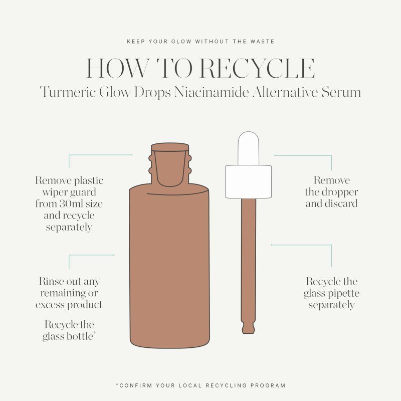 Turmeric Glow Drops sérum iluminador con niacinamida 30 ml - Kora Organics - Modalova