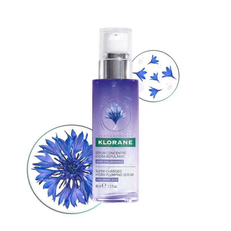 Cornflower Super-Charged Hydra-Plumping Serum sérum activo para iluminar y alisar la piel 40 ml - Klorane - Modalova