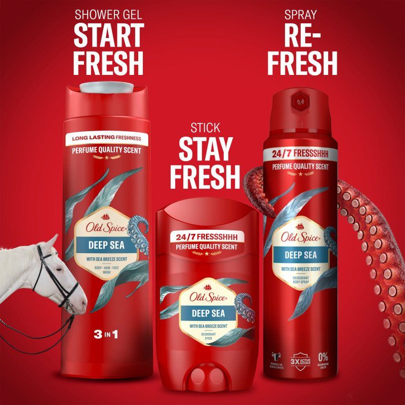 Deep Sea desodorante en barra 65 ml - Old Spice - Modalova