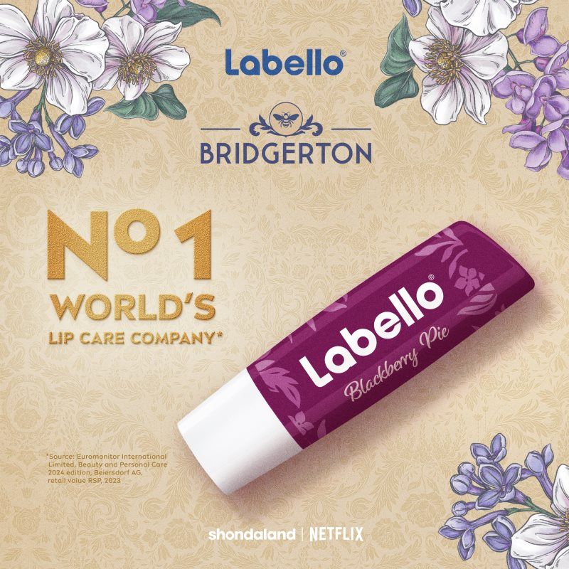 Bridgerton Blackberry bálsamo hidratante labial con color 4.8 g - Labello - Modalova