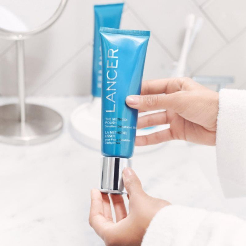 THE METHOD POLISH Sensitive-Dehydrated Skin crema exfoliante limpiadora para pieles secas y sensibles 120 ml - LANCER - Modalova