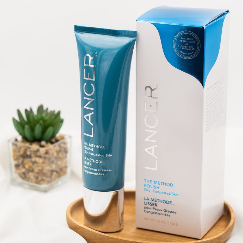 THE METHOD POLISH Oily-Congested Skin crema exfoliante limpiadora para pieles grasas 120 ml - LANCER - Modalova