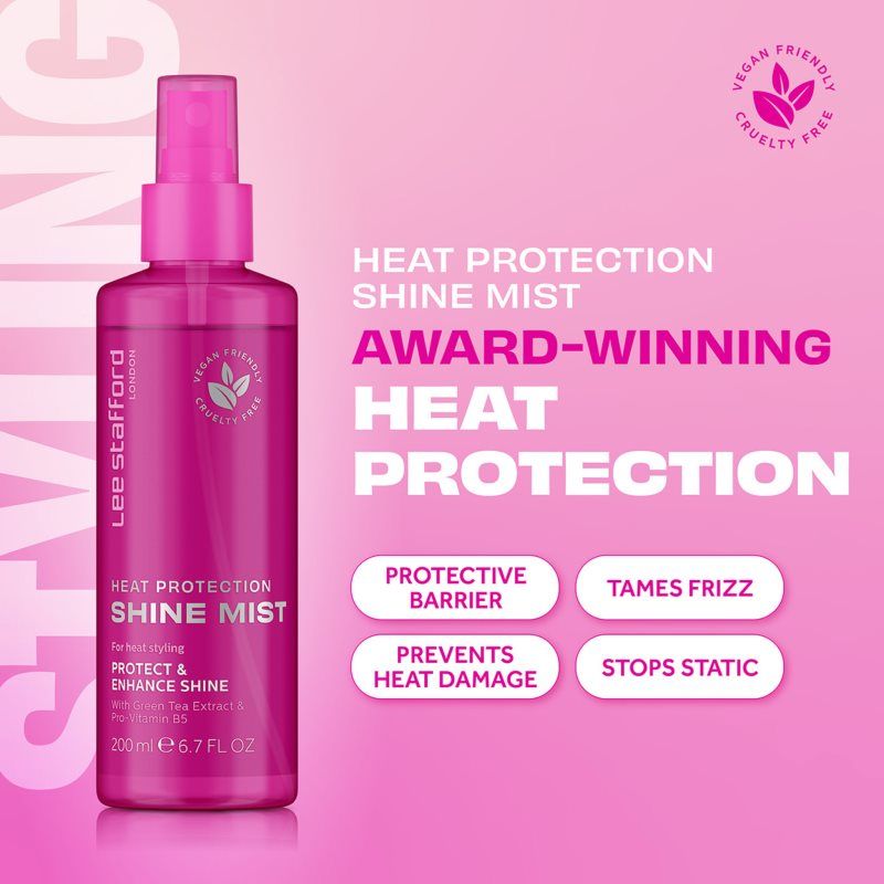 Styling Heat Protection Shine Mist spray termoprotector 200 ml - Lee Stafford - Modalova