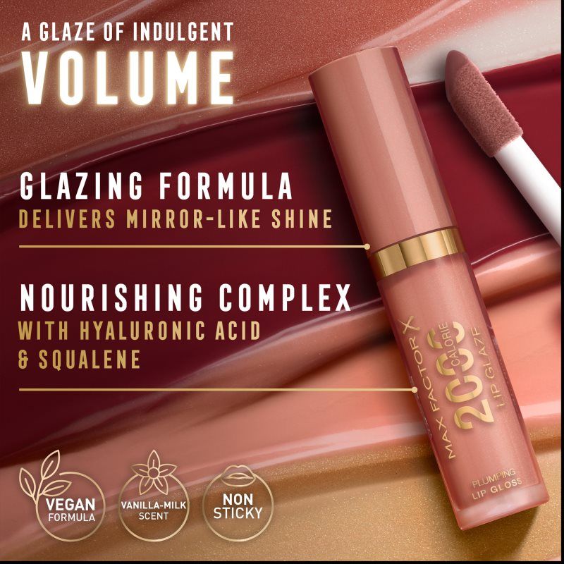 Calorie brillo de labios para dar volumen tono 150 Caramel Swish 4,4 ml - Max Factor - Modalova