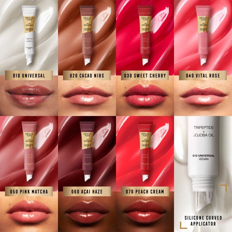 Miracle Pure Lip Enhancer brillo de labios hidratante tono 010 Universal 12 ml - Max Factor - Modalova