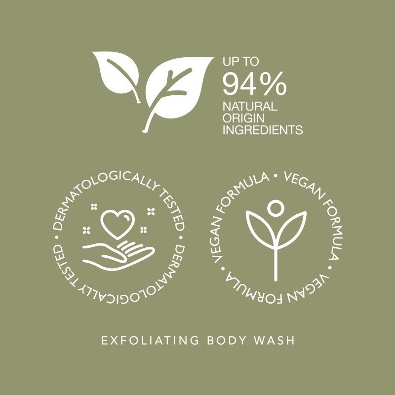 Inspired Nature gel de ducha exfoliante con fragancia 200 ml - Mexx - Modalova