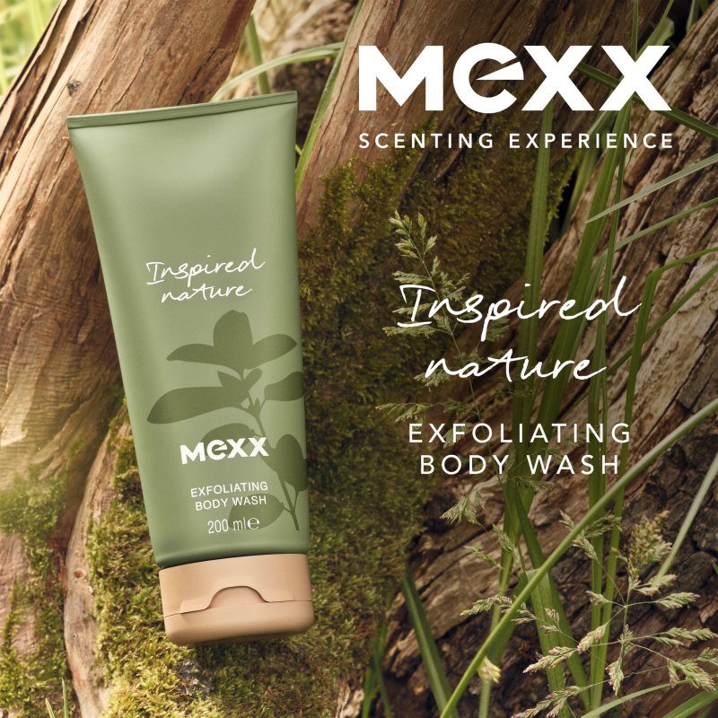Inspired Nature gel de ducha exfoliante con fragancia 200 ml - Mexx - Modalova