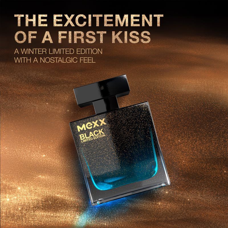 Black Man Eau de Toilette para hombre 50 ml - Mexx - Modalova