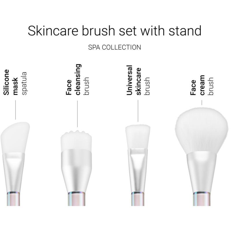 Spa Collection Skincare brush set with stand lote de brochas para el cuidado de la piel - Notino - Modalova