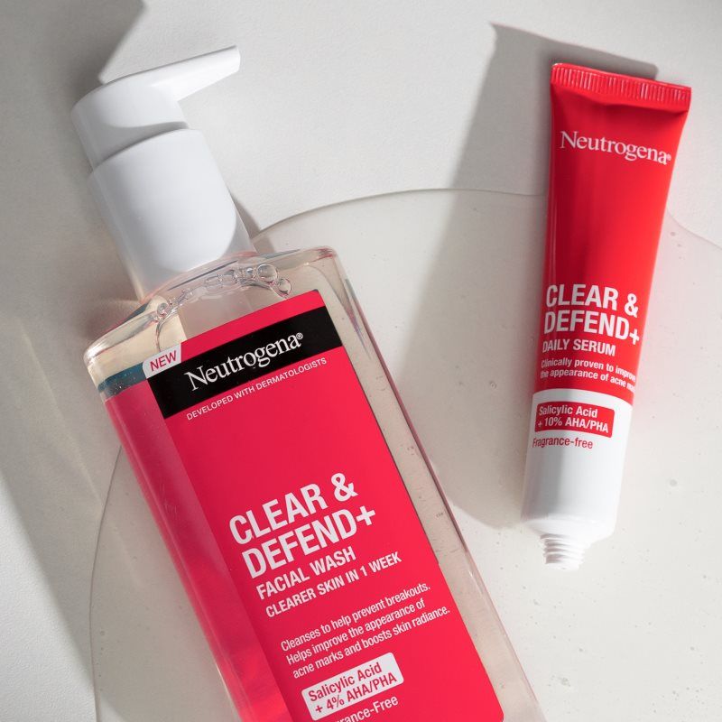 Clear & Defend+ sérum facial anti-acné 30 ml - Neutrogena - Modalova