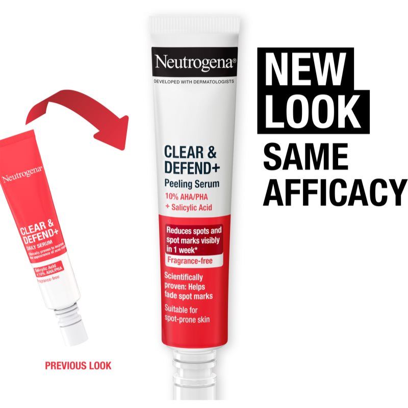 Clear & Defend+ sérum facial anti-acné 30 ml - Neutrogena - Modalova