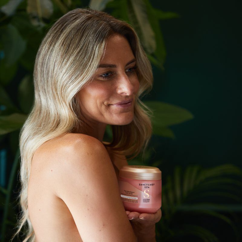 Lily & Rose Collection exfoliante corporal con aroma de flores 300 g - Sanctuary Spa - Modalova
