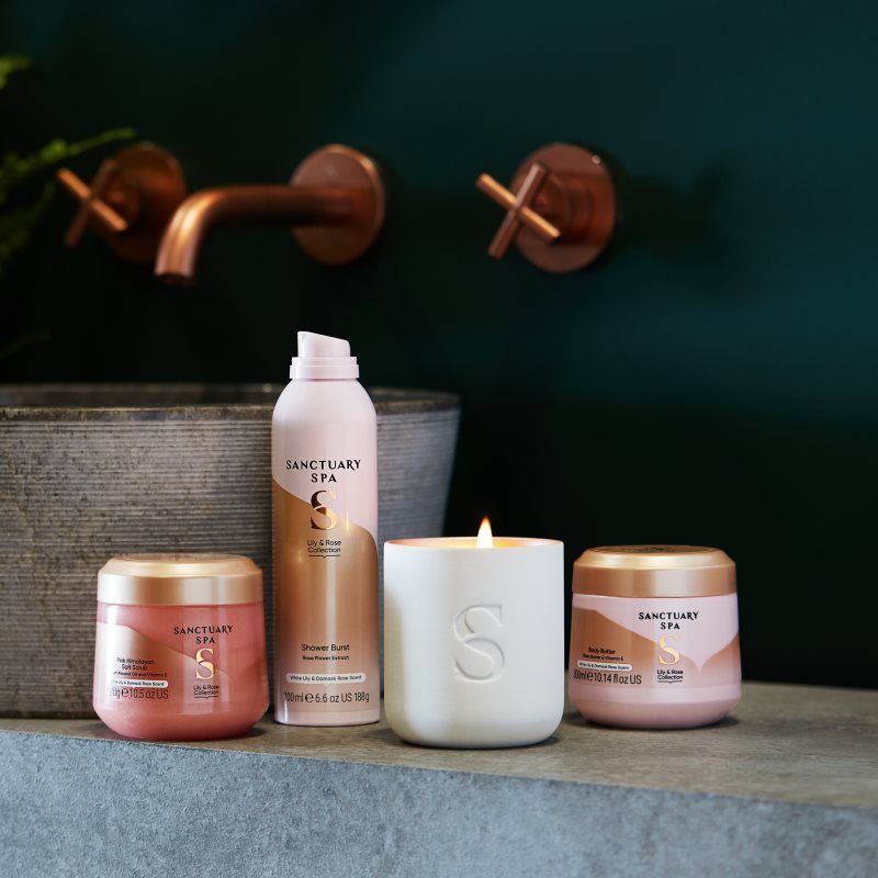Lily & Rose Collection exfoliante corporal con aroma de flores 300 g - Sanctuary Spa - Modalova