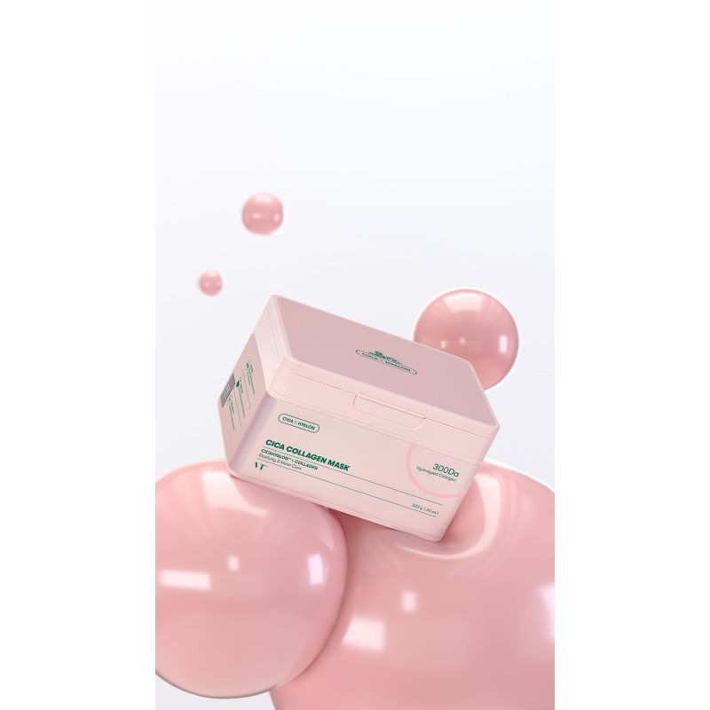 Cica Collagen Mask mascarilla nutriente en forma de hoja con efecto reafirmante 30 ud - VT Cosmetics - Modalova