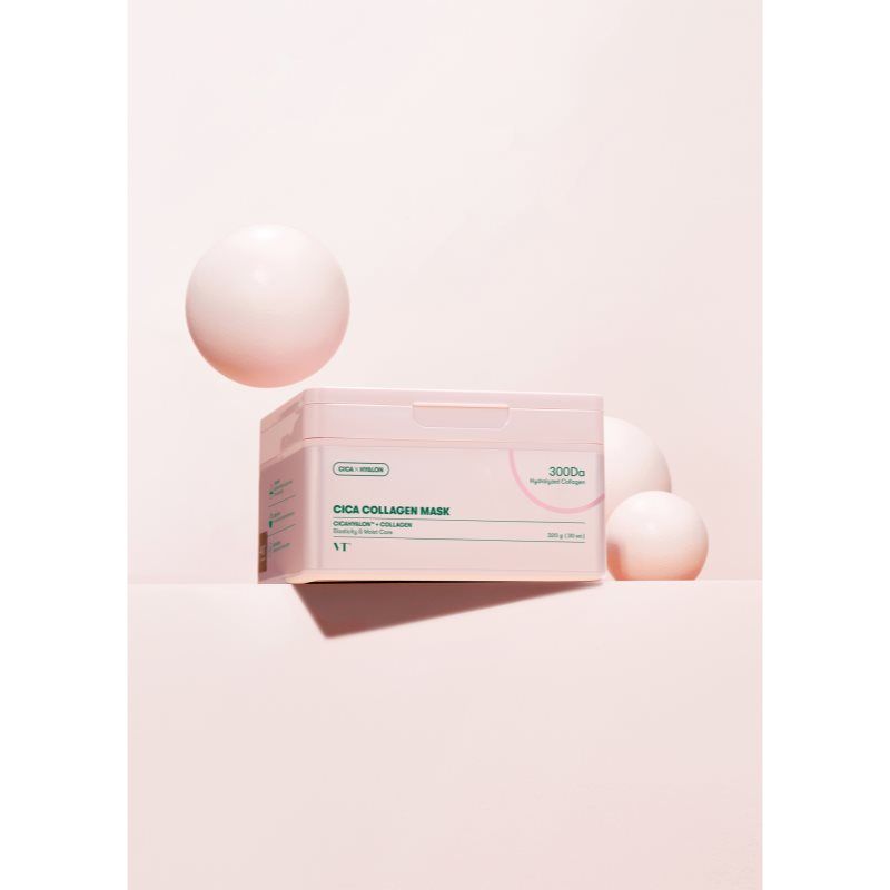 Cica Collagen Mask mascarilla nutriente en forma de hoja con efecto reafirmante 30 ud - VT Cosmetics - Modalova