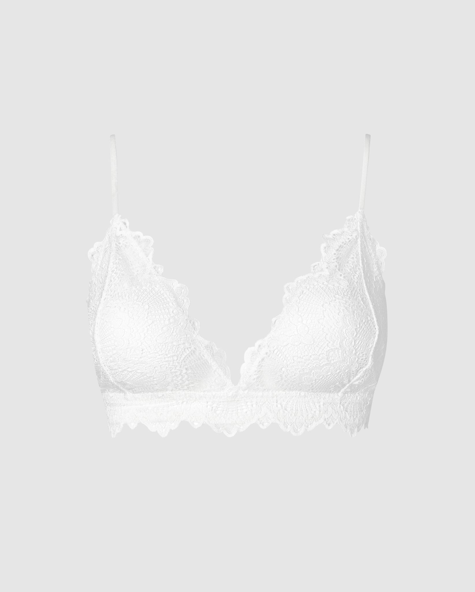 Lace Triangle Bralette - Understatement - Modalova