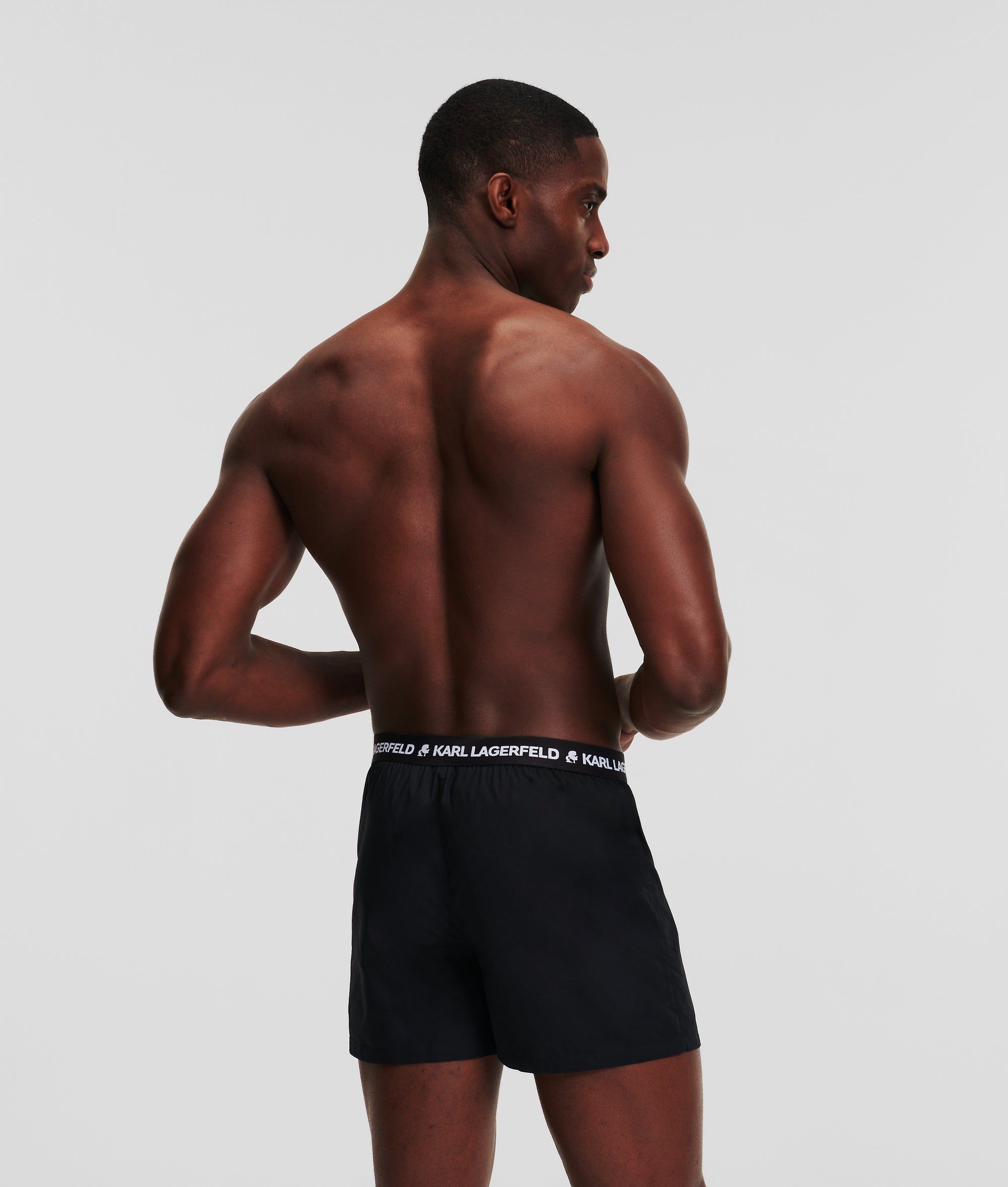 Logo Woven Boxer Shorts – 3 Pack, Man, , Size: Xs - Karl Lagerfeld - Modalova