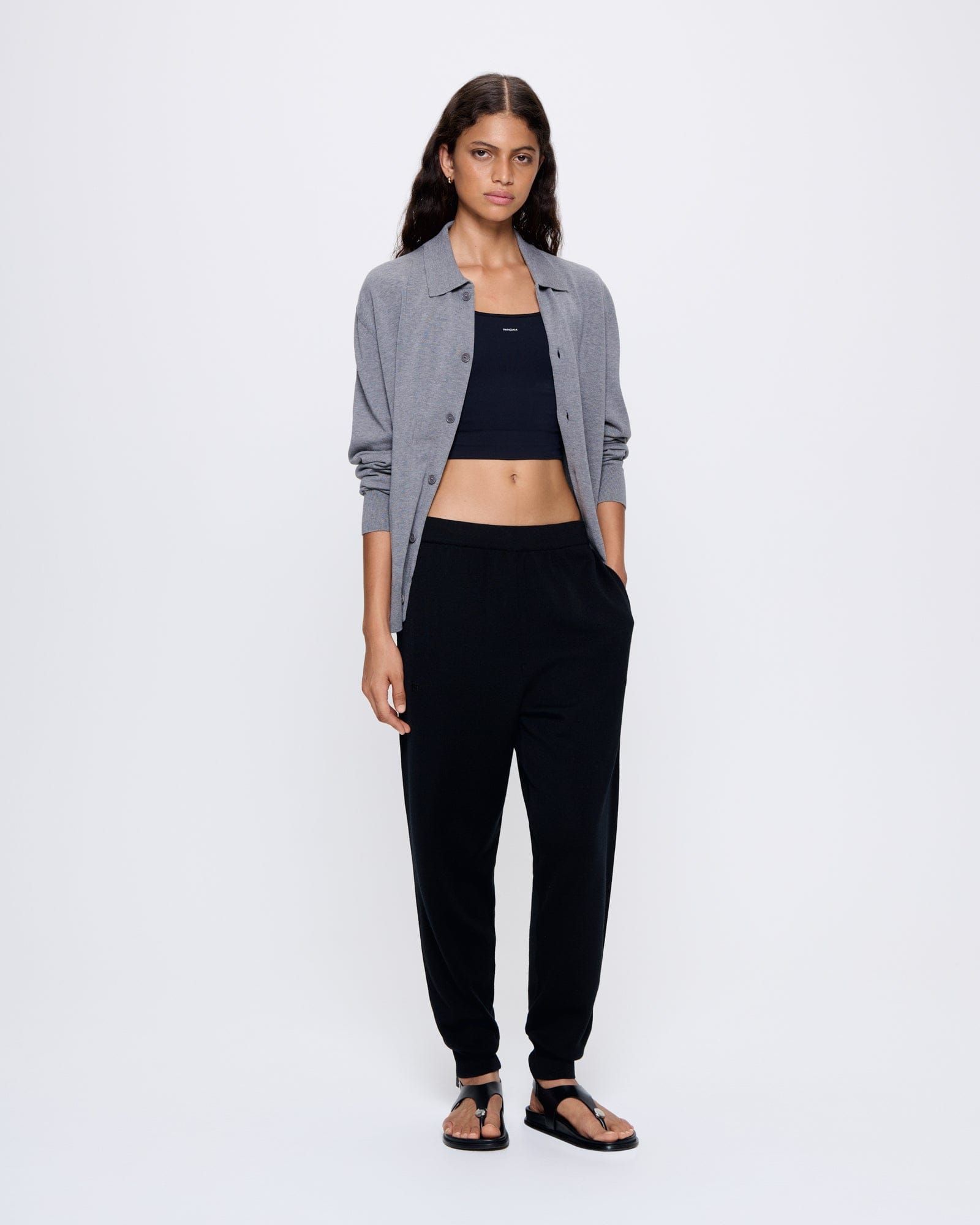 Womens Regenerative Merino Wool Track Pants - PANGAIA - Modalova