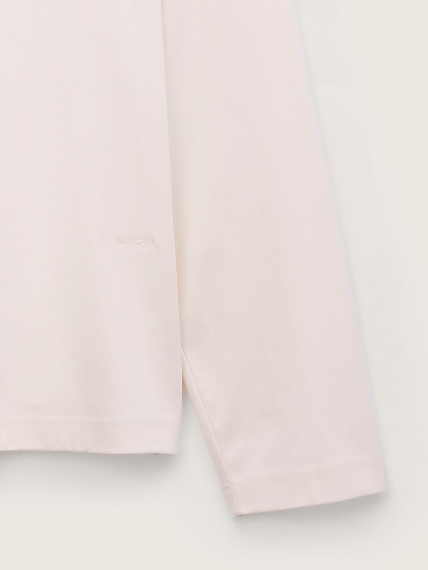 Mens Long Sleeve Interlock T-Shirt - PANGAIA - Modalova