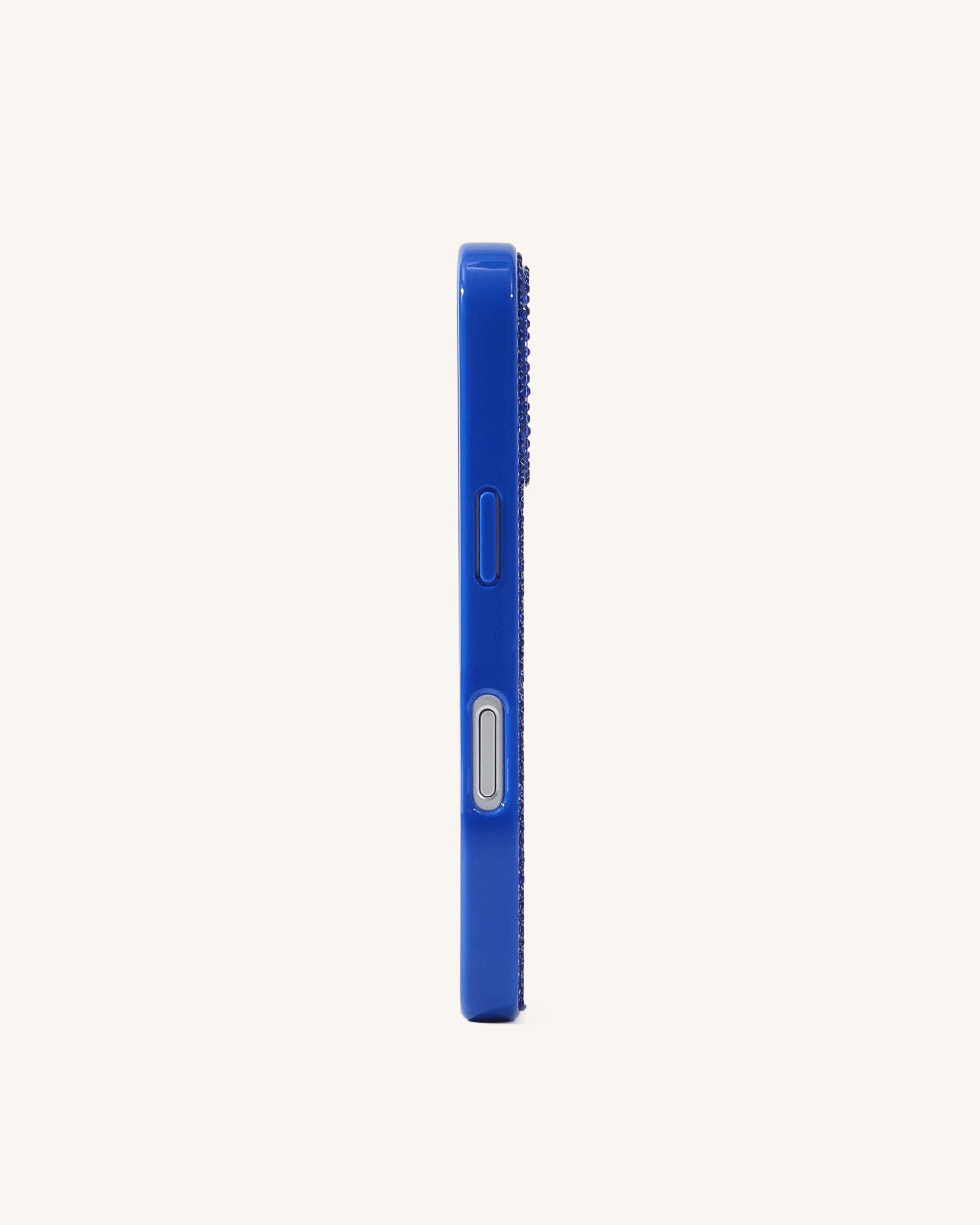 Rainbow Dog Artificial Crystal Phone Case - Blue - JW PEI - Modalova
