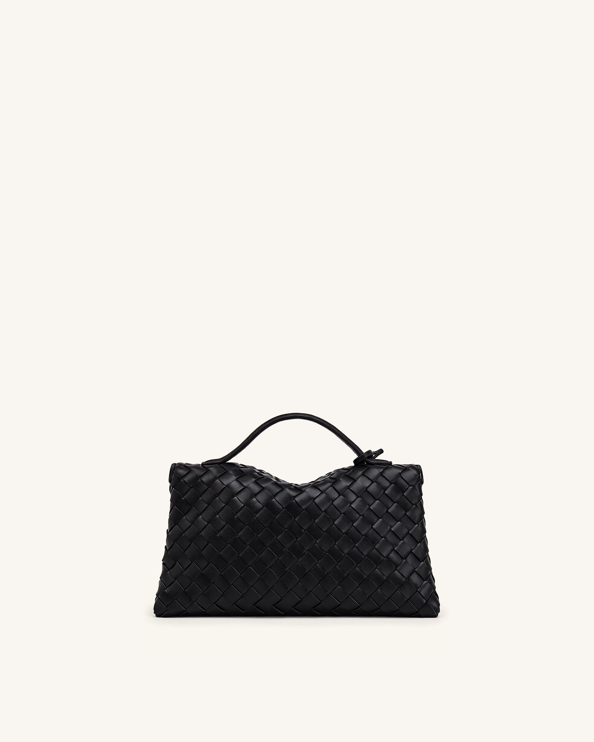 Celeste Woven Envelope Bag - Black - JW PEI - Modalova