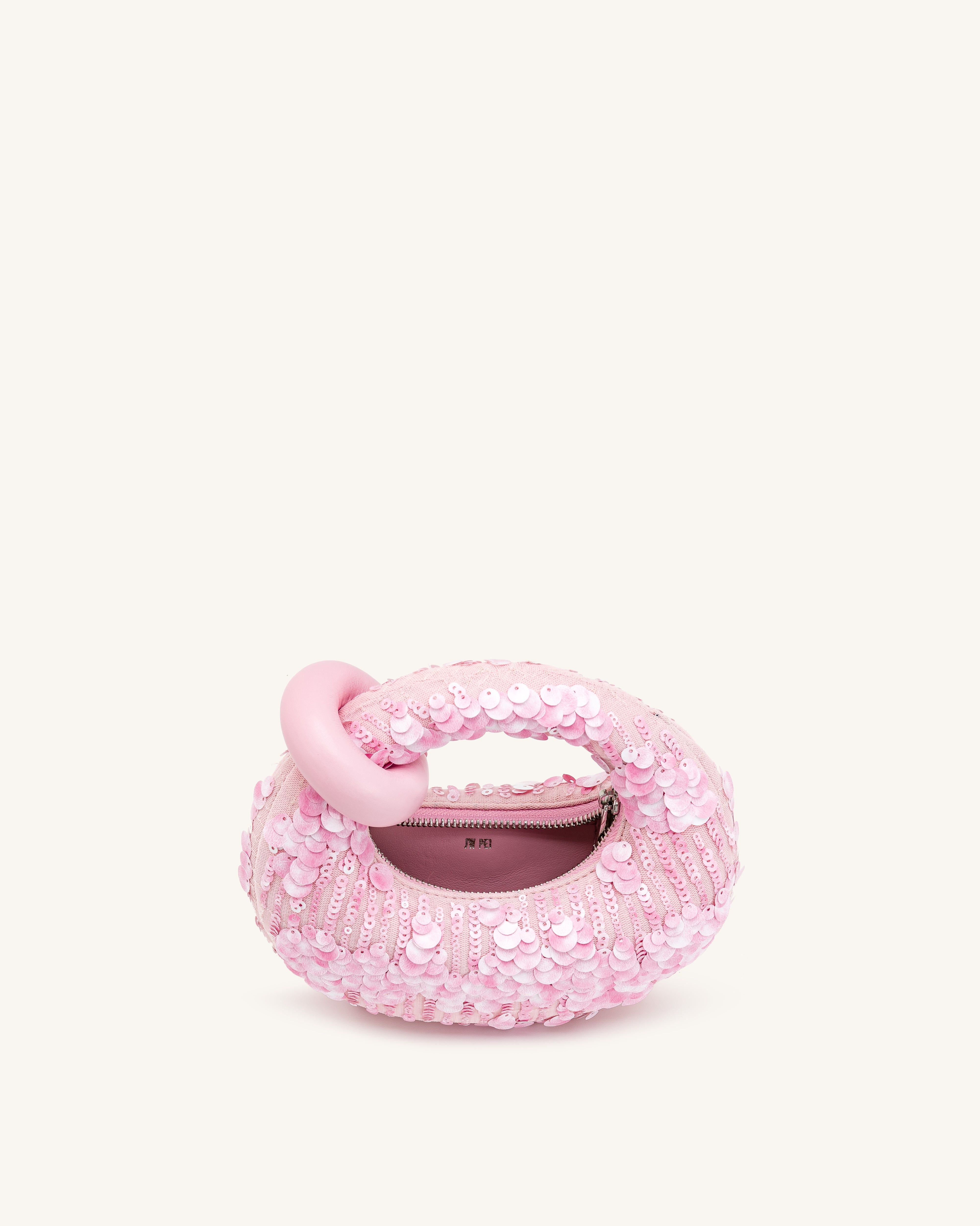 Abacus Sequin Mini Top Handle Bag - Pink - JW PEI - Modalova