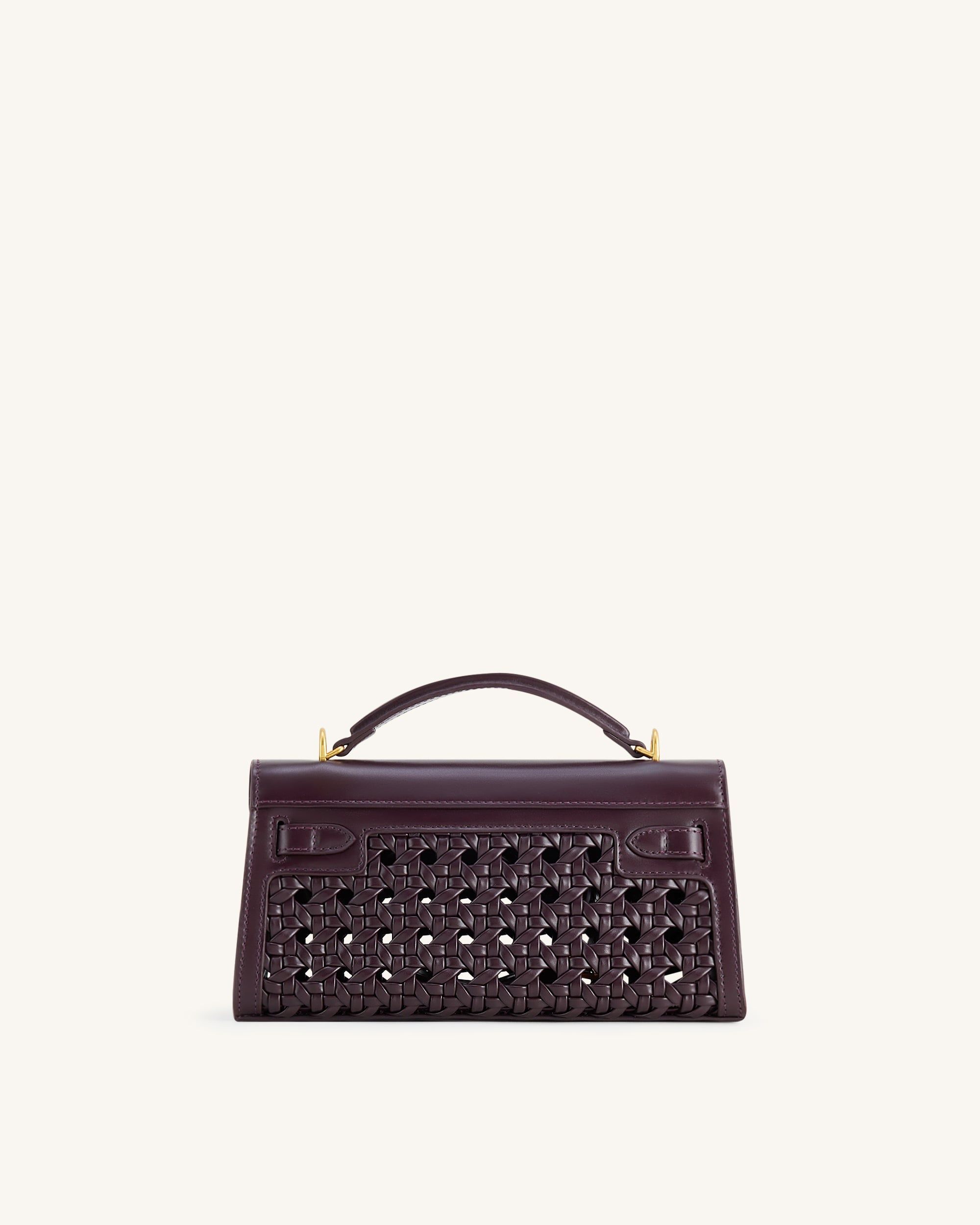 Noor Top Handle Bag - Dark Red - JW PEI - Modalova
