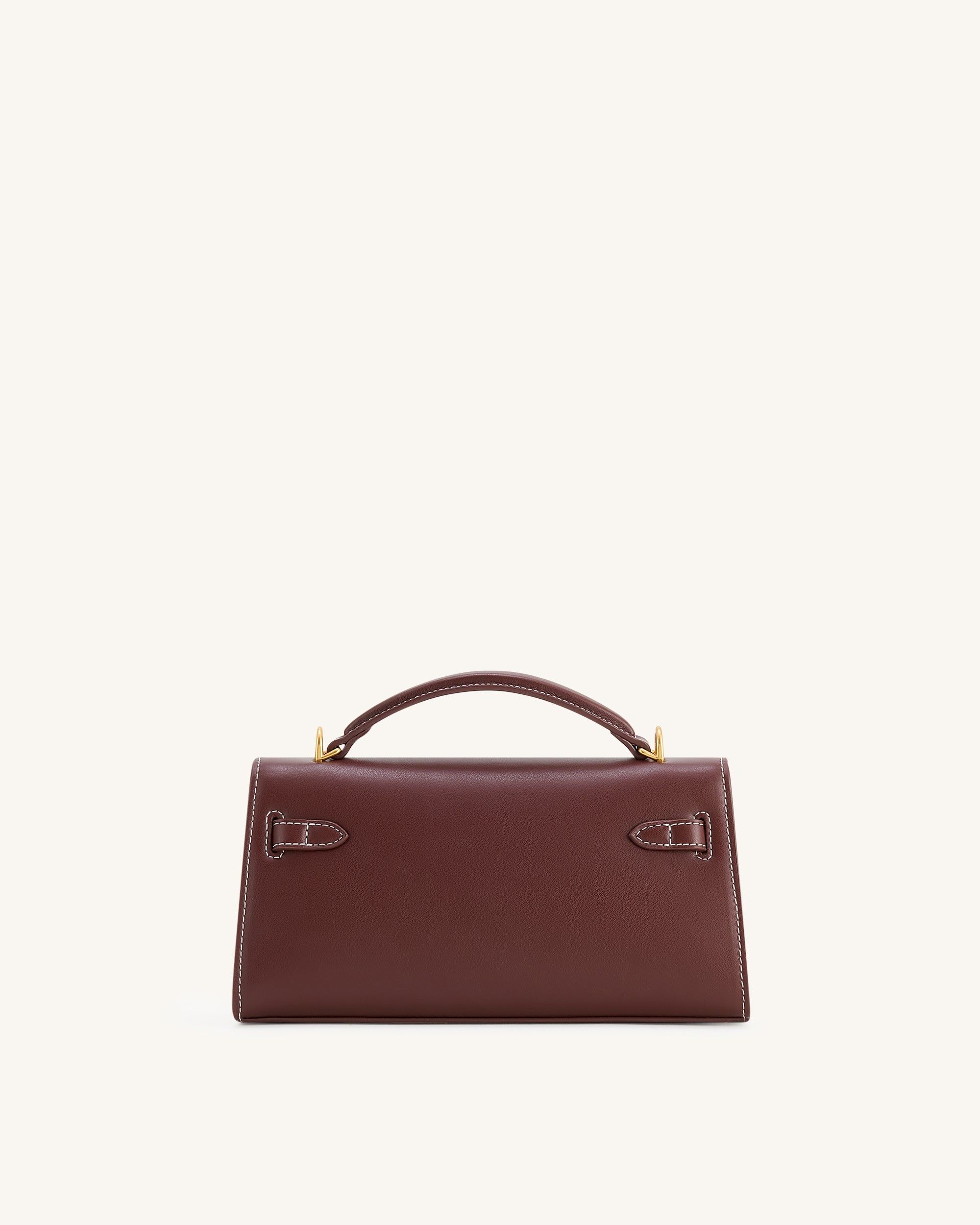 Noor Top Handle Bag - Reddish Brown - JW PEI - Modalova